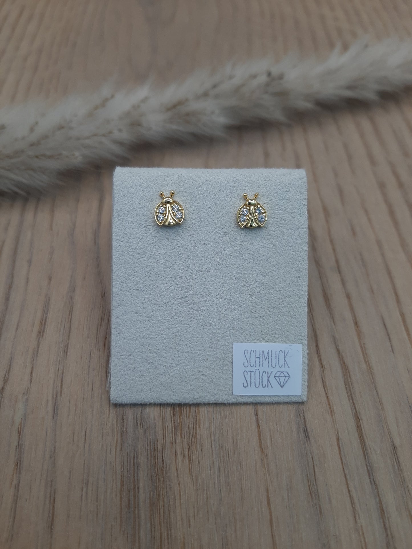 Ohrstecker Marienkäfer 6mm