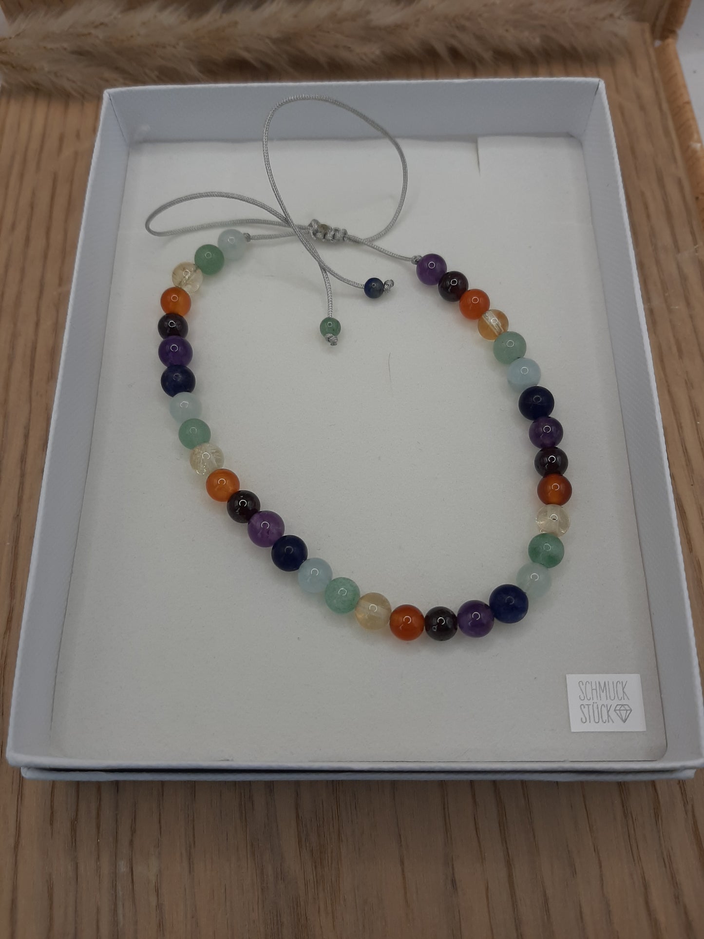 Fusskette Edelstein Chakra