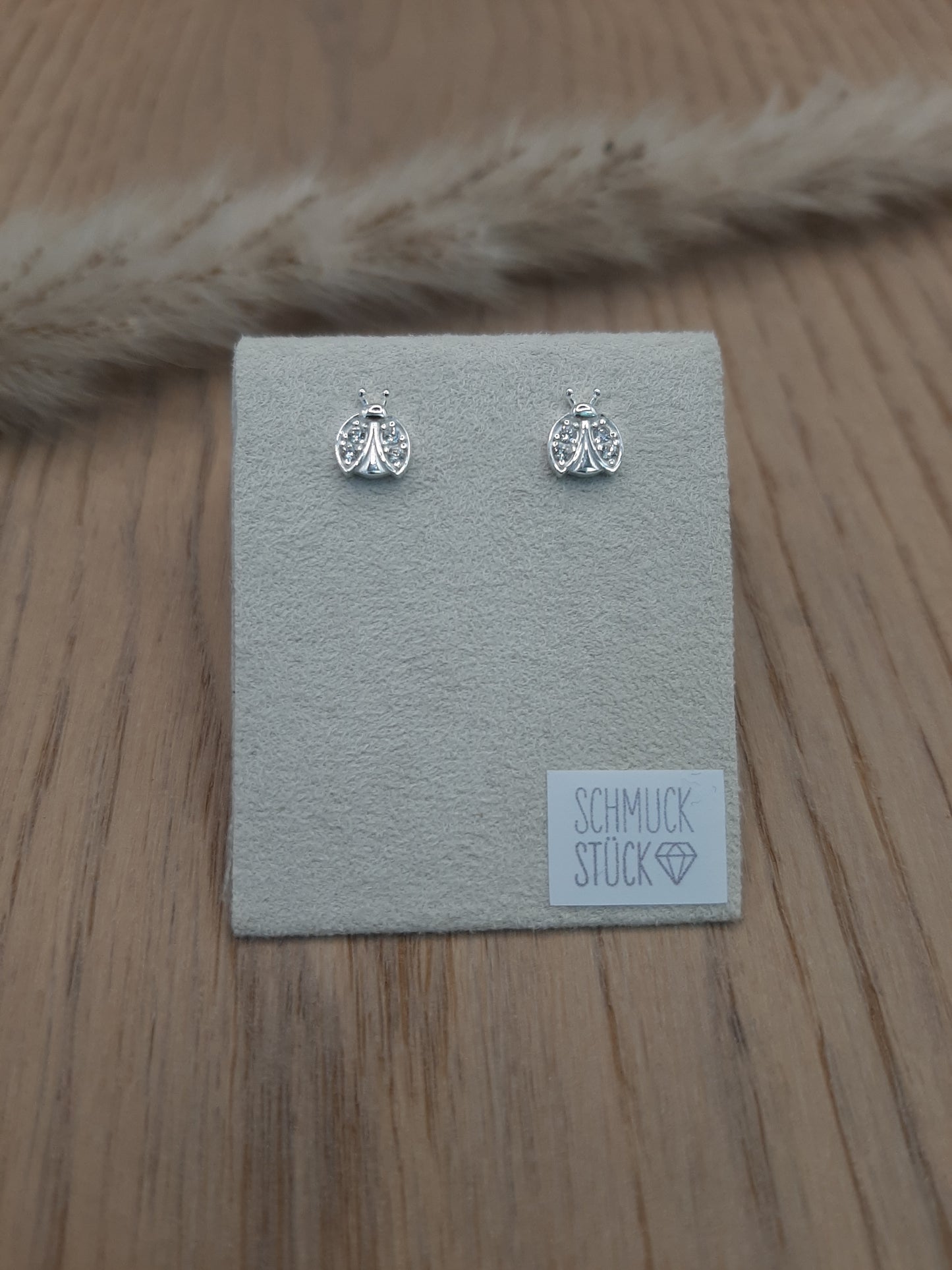 Ohrstecker Marienkäfer 6mm