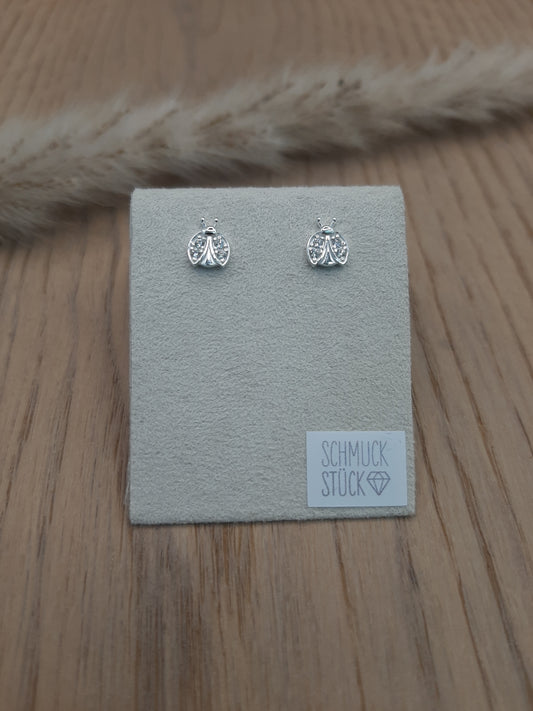 Ohrstecker Marienkäfer 6mm