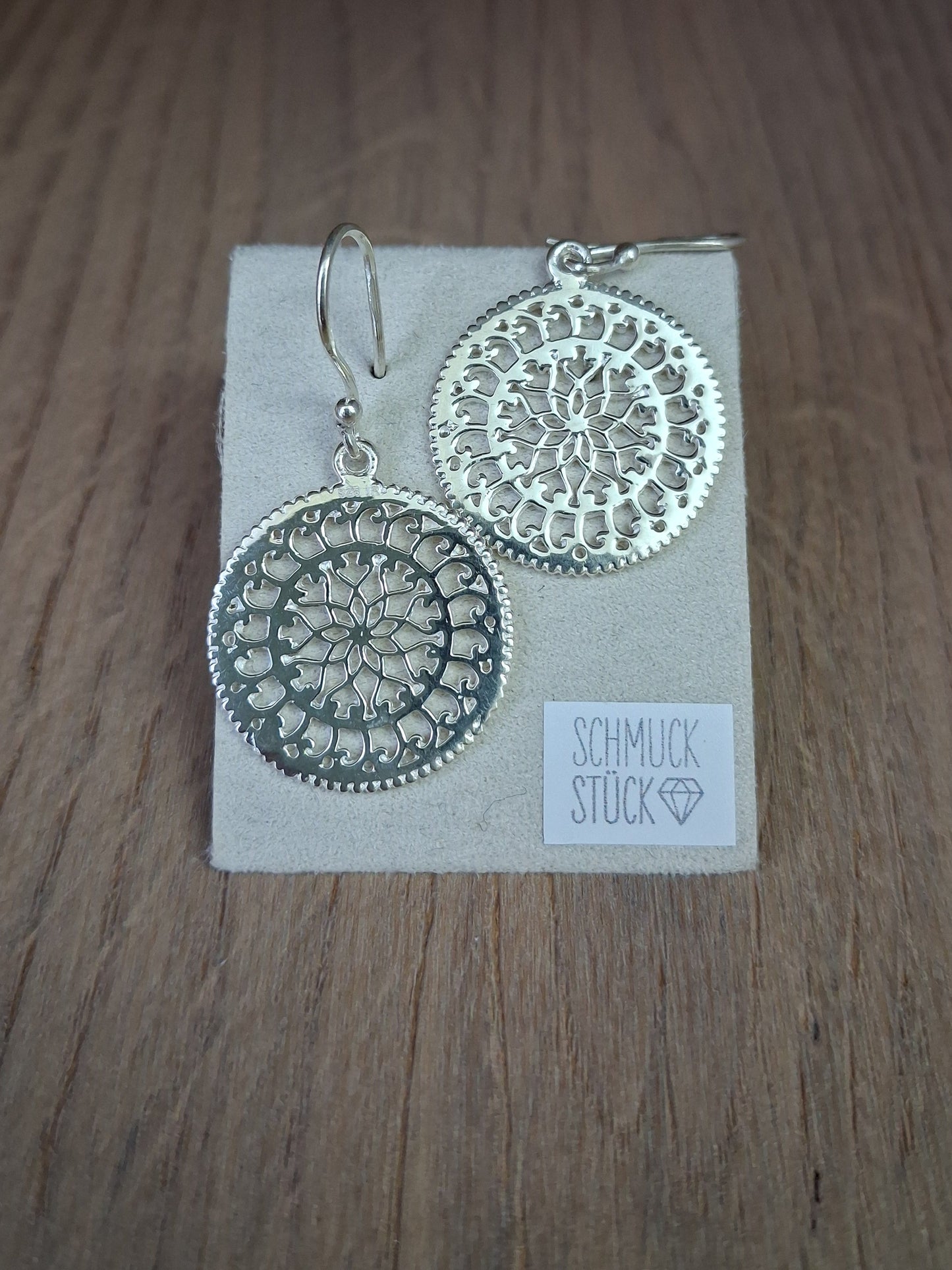 Ohrhänger MANDALA silber