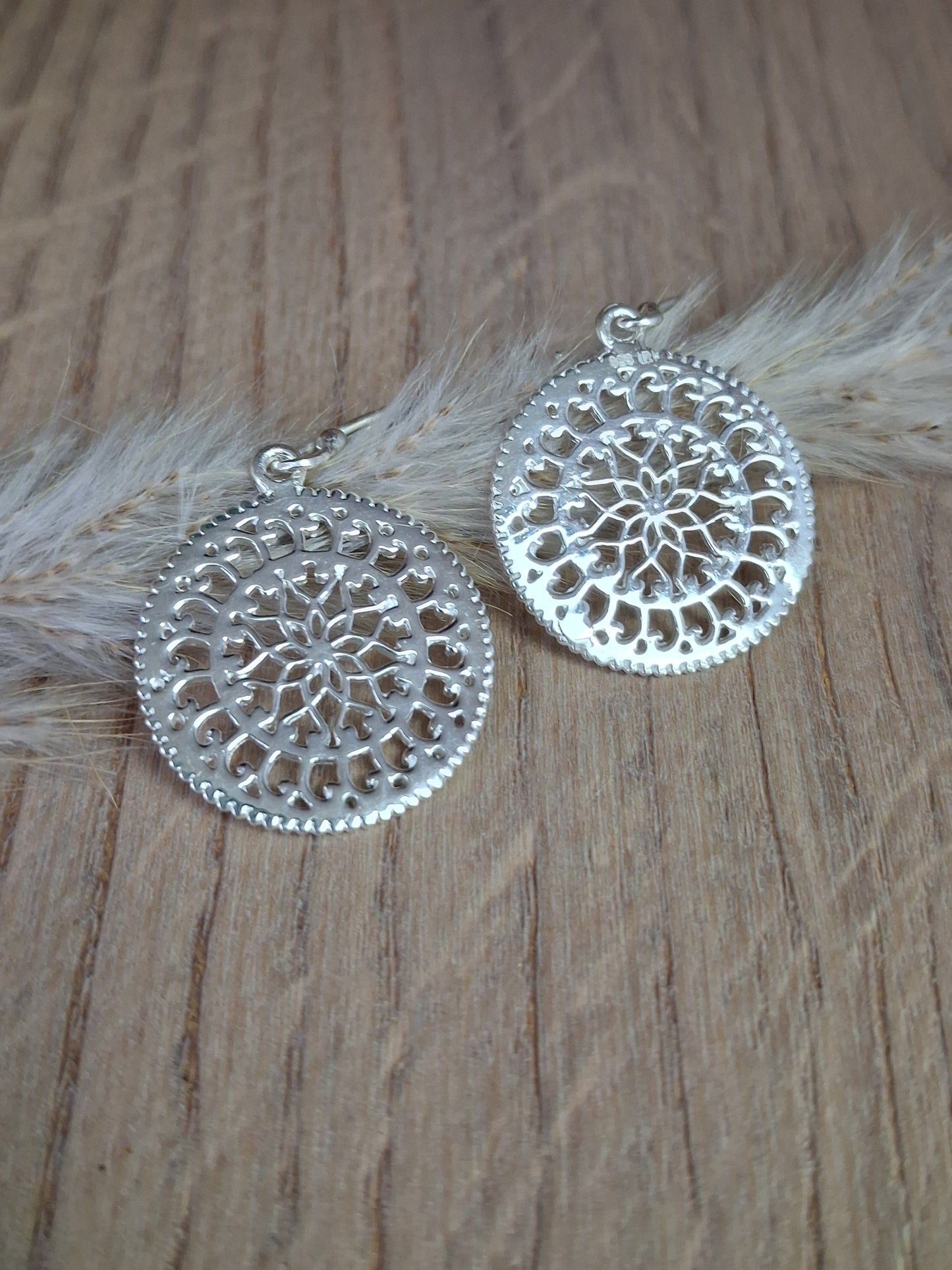 Ohrhänger MANDALA silber