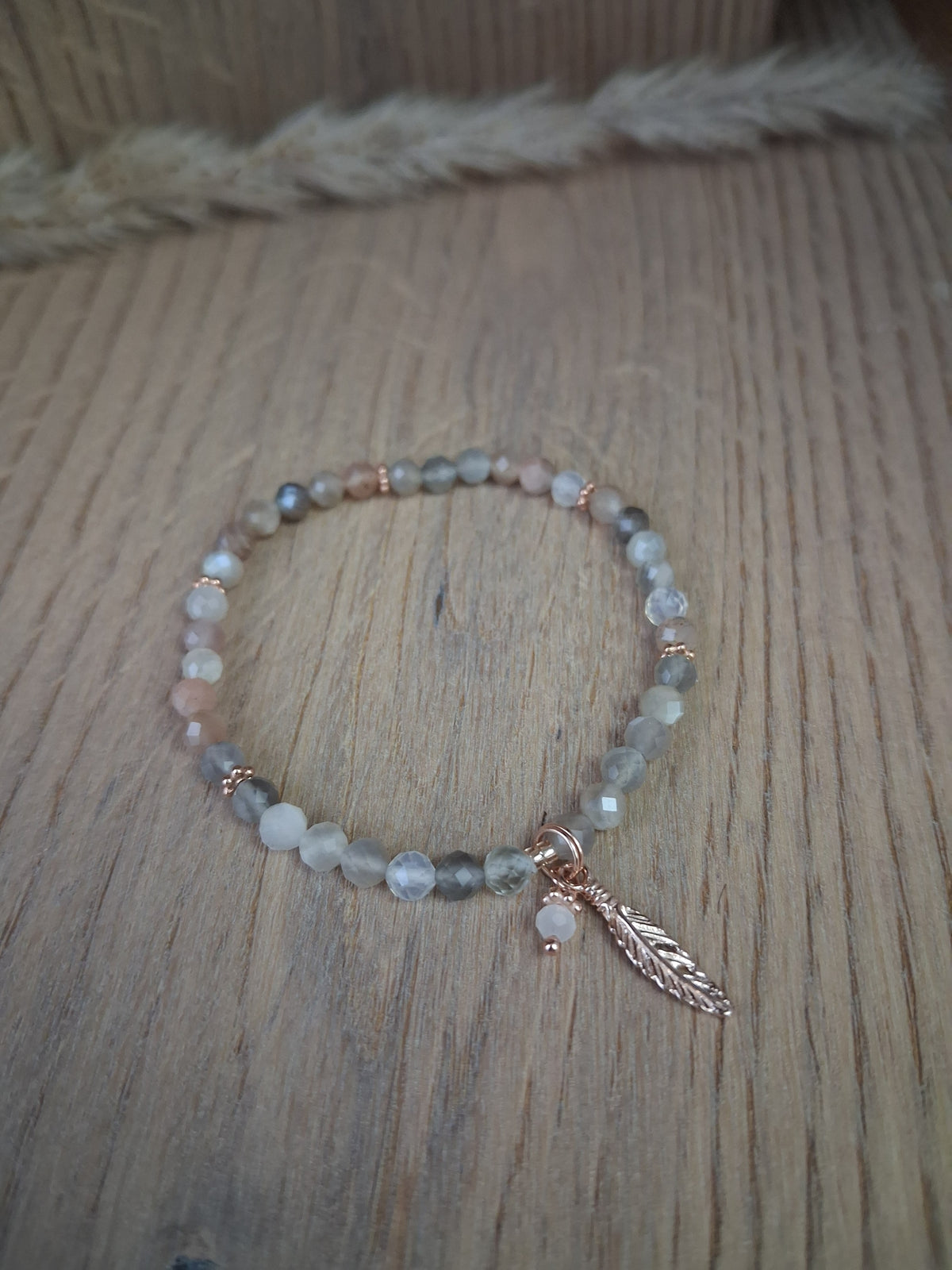 Armband LINA FEATHER rosé